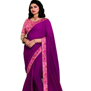 Nouveau Look attrayant vêtements de bureau Dola soie broderie travail Saree avec chemisier pièce Inain femmes portent Sari bas prix vêtement en gros - Product Image 1