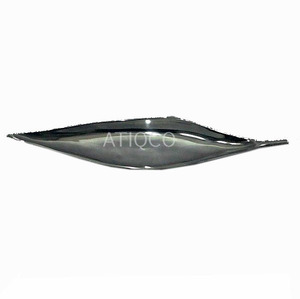 Sculpture murale décorative rectangulaire en aluminium coulé au sable, design contemporain, lavable - Product Image 4
