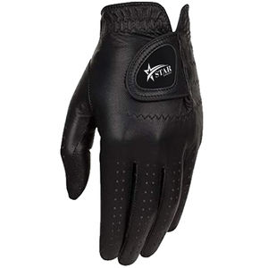 Dernier design OEM Gants de golf en cuir véritable pour unisexe Couleur et logo personnalisés Imperméable Coupe-vent Gants de sport - Product Image 5