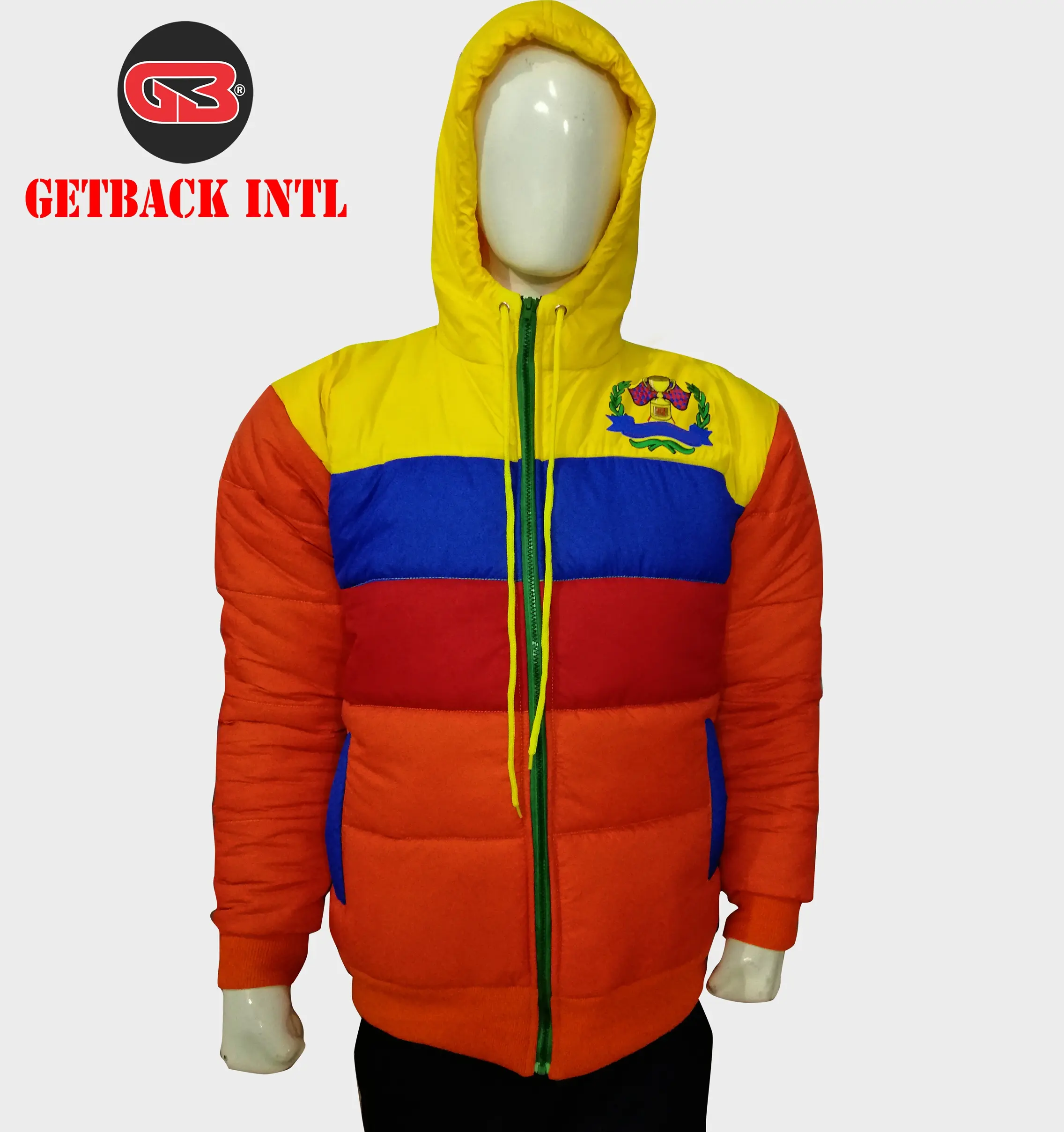 Puffer Jackets Mens /Puffer Coats with Hood/ Custom High Quality Puffer Jackets with Wool