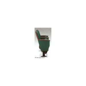 Silla de Auditorio DELTA para Sala de Conferencias, Plegable, con Pedestal de Metal Resistente, Espuma Moldeada de Alta Comodidad, Tableta de Escritura ABS y Portavasos - Product Image 3