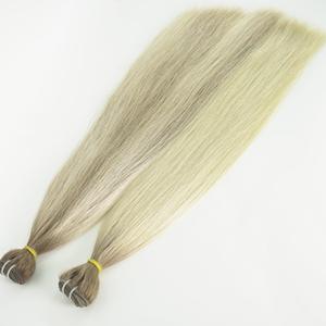 Human <b>Hair</b> Vietnam Factory Quality 100% Human Cuticle Aligned <b>Hair</b> Piano Color Straight Silky <b>Hair</b> Weft <b>Extension</b> - Product Image 3