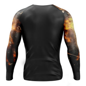 Protector de sarpullido de artes marciales para hombre, impresión personalizada por sublimación, para boxeo - Product Image 2