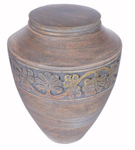 Urna de cremación de madera funeraria de estilo americano - Product Image 6