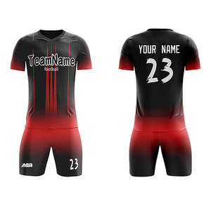 Ropa Deportiva, Camiseta de Fútbol Personalizada Barata en Venta a Bajo Precio, 100% Poliéster, Nuevo Modelo, Últimos Diseños, Uniformes de Fútbol - Product Image 6