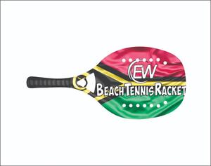 Raqueta de Tenis Playa y Pádel Personalizada con Empuñadura de Fibra de Carbono, Peso 320-340g, Longitud 50cm, Logotipos y Combinaciones de Colores - Product Image 5