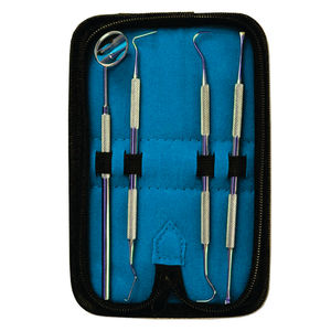 Kit Dental de acero inoxidable, herramientas para dentista, escalador Dental, 4 unidades - Product Image 1