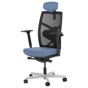 Cadeira de escritório do presidente da qualidade das costas, fredo-preto, azul de aço, cinza slate, mandarin, vermelho profundo, barba