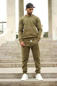 Sweats à capuche personnalisés de haute qualité pour hommes Survêtements grande taille en polaire Jogging Sport Survêtement compétitif à bas prix en gros - Product Image 3