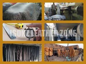 Pull-Up Cireux Vache En Cuir Véritable Polyvalent En Cuir Fini Grain pour Artisanat Ceintures Meubles Canapés Chaussures Bagages Rideaux Plus - Product Image 2