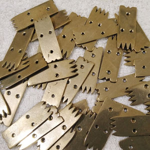 Century Belt Ceinture moyenne Norman Viking pour boucle Modèle en cuivre coulé à la main TT-6102 raccord d'extrémité en laiton - Product Image 2