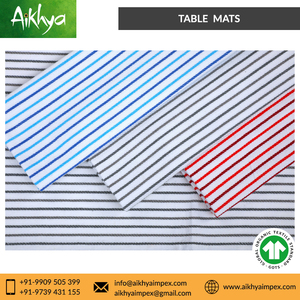 Huge Demand Best Quality Material Pure Cotton Table Mats for Dining Hall - Product Image 2