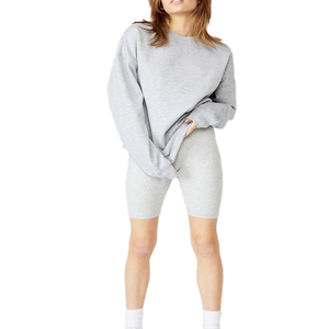 Sudadera OEM para Mujer, de Algodón, Manga Larga, Corta, con Capucha, Estilo Crop Top - Product Image 3