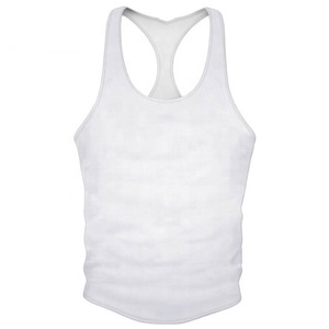 Athletic Workout Men's Gym <b>Stringer</b> Tank Top Bodybuilding Fitness <b>Vest</b> - Product Image 2