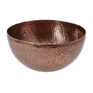 Moderna Tazón de Cobre Martillado Personalizado en Oro Rosa, Vajilla de Alta Calidad, Ecológica y Duradera para Servir Comida en el Hogar - Product Image 2