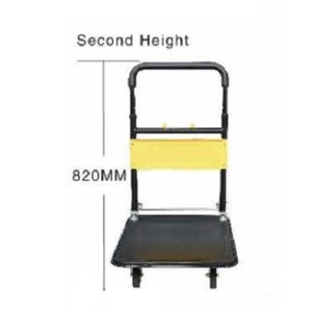 สีเหลืองและสีดำรถบรรทุกมือแพลตฟอร์ม - Product Image 4