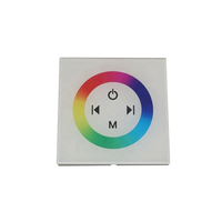 TM06 TM07 TM08 DC12V-24V mural couleur unique/CT/RVB a mené Le Contrôleur D'écran Tactile verre gradateur pour LA Bande MENÉE