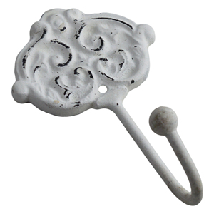 Ganchos de puerta en forma de moneda redonda, calidad fresca, color blanco, diseño de acabado pintado, ganchos colgantes - Product Image 4