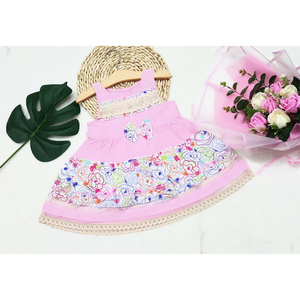 Vestido de fiesta de verano para niña, disfraz de princesa, 2-7 años, hecho en Vietnam - Product Image 4