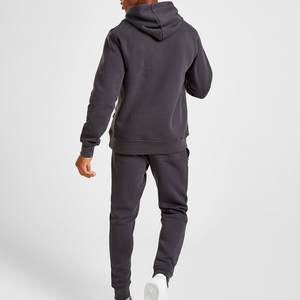 Latest Design Wholesale Custom Sportswear Fitness Sweatsuit Tow Piece Track Suit For Men - Product Image 4