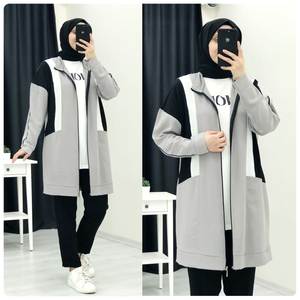Nouvelle saison femmes été chemise pantalon T-shirt ensemble vêtements islamiques Abaya caftan musulman islamique mode turc qualité - Product Image 6