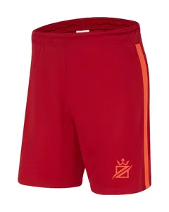 Short de plage personnalisé pour hommes Short en maille à taille élastique imprimé en coton de haute qualité en tissu respirant motif solide - Product Image 1