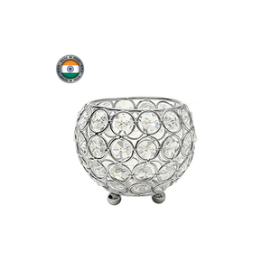 Bol en cristal de bougie de Offre Spéciale de qualité supérieure pour bol en verre de décoration de restaurant au meilleur prix - Product Image 1