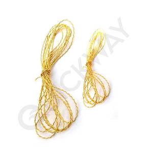 Venta al por mayor de cuerdas de lingotes ceremoniales personalizadas de tu propio estilo, alambre de lingotes de diseño Trimminf de color dorado sólido personalizado - Product Image 5