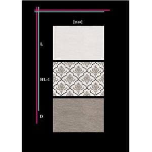 300x450mm กระเบื้องผนังเซรามิกห้องน้ำมันวาวสีขาว - Product Image 3