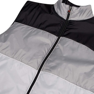 Veste matelassée légère et décontractée pour hommes Gilet matelassé coupe-vent d'extérieur sans manches - Product Image 2