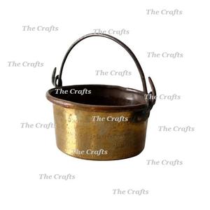 Brass Gold Color Coal Storage Bucket Customized Shape And Size Fireplace Coal Kindling Basket At <b>Cheap</b> Price - Product Image 1