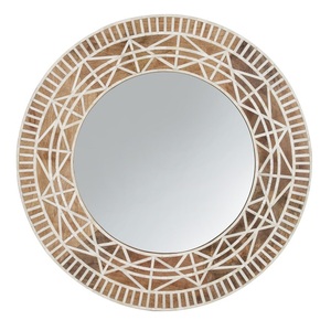 Leaf Design Wall Mounted Mirror <b>Frame</b> Flower Color Painted Finished Standard Mirror <b>Frame</b> for Home Decor with Best Quality - Product Image 1
