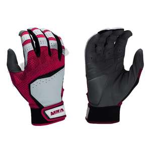 Gants de baseball professionnels pour adultes avec logo personnalisé OEM Vente en gros Équipement de frappe en cuir pour l'extérieur et le terrain extérieur - Product Image 4