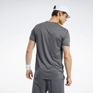 T-shirts unis personnalisables à séchage rapide, manches courtes, pour hommes, respirants, pour la course à pied, vêtements de sport pour hommes - Product Image 3