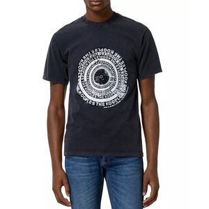 Camiseta personalizada 2022 con logotipo personalizado para hombre, camiseta de moda con bordado de chenilla. - Product Image 1