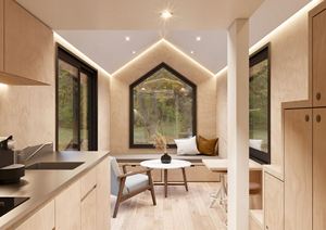 Casas de contenedores de acero sobre ruedas ADAY - Product Image 3