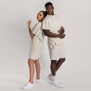 Survêtement de sport jogging pour hommes et femmes, ensemble d'entraînement, personnalisé, de haute qualité, uni, été, - Product Image 3