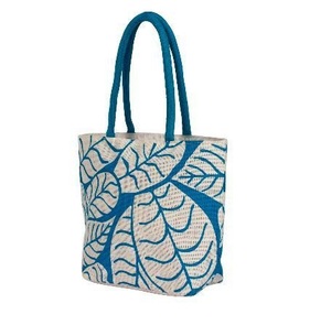 Sac de shopping, en Jute, blanc uni, imprimé écran, fantaisie, pour femmes, vente en gros, plage, impression personnalisée - Product Image 2