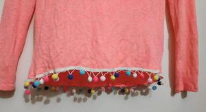 เสื้อผ้าแบรนด์หรูสำหรับผู้หญิง เสื้อแขนยาวลำลอง คอกลม ดีไซน์ทันสมัย เนื้อผ้านุ่ม สเวตเตอร์ สต็อกจำนวนมากจากบังกลาเทศ - Product Image 5