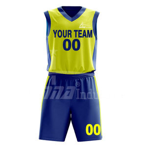 Uniformes de basket-ball de sublimation de polyester d'hommes de fabricant d'usine - Product Image 4