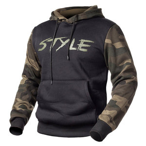 Customized Men's Pullover Hoodie High Quality Spandex/Cotton Fleece Applique 3D Printed <b>Pattern</b> Embroidered Own Logo Winter DIY - Product Image 3