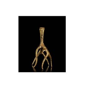 Portavelas de Metal Fundido de Aluminio Ecológico Hecho a Mano de Lujo Antler, Color Personalizado para Decoración Navideña del Hogar, Venta en India - Product Image 3