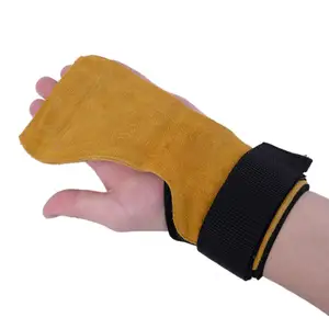 Custom Palm Protectors Weight Lifting Gloves Guard Grip Pull Up Hand Grip Wrist guard