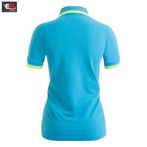 Camisetas de polo 100% algodón personalizadas para mujer Camisetas de manga corta para una comodidad elegante - Product Image 3