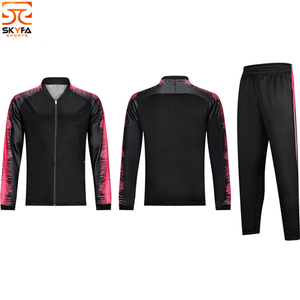 Chándal cómodo para hombre y mujer, conjunto de 2 piezas forrado de lana, cálido y elegante, chándal de invierno, bajo precio - Product Image 2