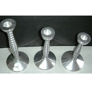 SILVER <b>CANDLE</b> <b>STICKS</b> <b>HOLDER</b> Brassworld India / Brass Candlestick - Product Image 1