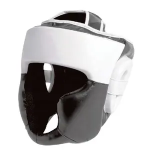 Garde-tête de protection, équipement d'entraînement pour boxe, Sport, béquille, protection, rouge et blanc, personnalisé, nouveau