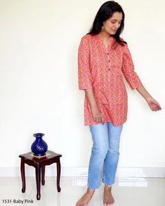 Itfabs — tunique pour femme fabriqué en inde, Top en ligne - Product Image 4