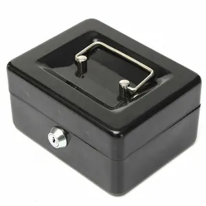 Ceqsafe Hoge Kwaliteit Lege Gebruikt Coin Box Geld Besparen Cash Box China Key Lock Geld Besparen Ceq Veilig Metalen, ijzer 0.5Kg