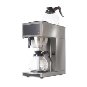 Ticari İtalya kahve makinesi yarı otomatik Cappuccino Latte damıtma Espresso kahve makinesi